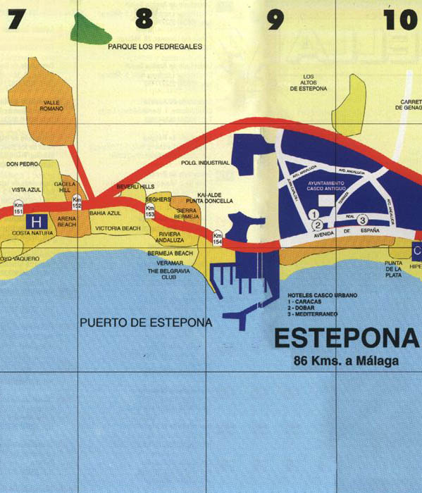 Costa Del Sol Map 3 
