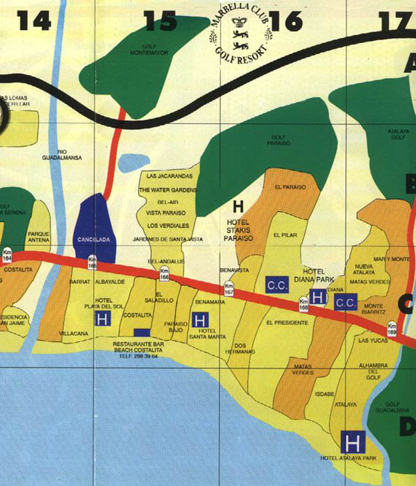 Costa Del Sol Map 6 