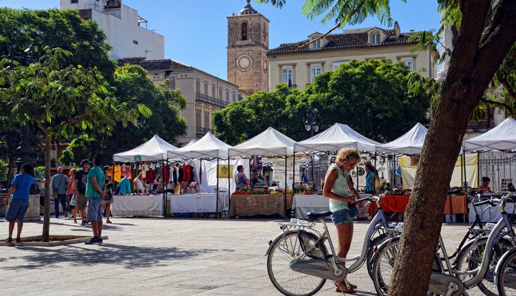 mercadillo artesania la merced málaga