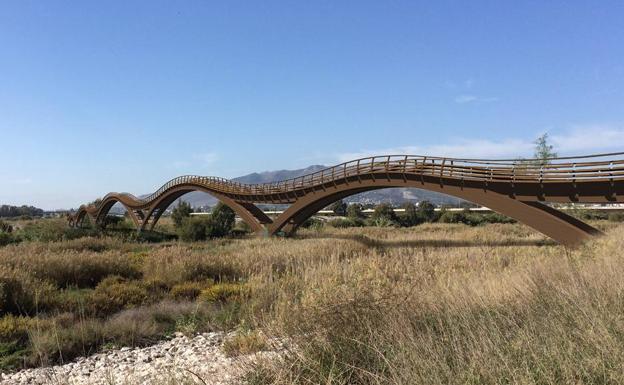 Pont sur la rivière Guadalhorce.