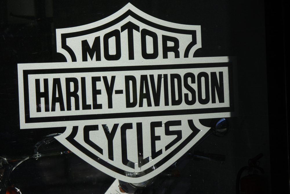 Concentración de Harley Davidson en Benalmádena
