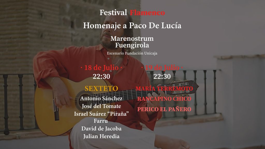 festival Flamenco marenostrum 2024