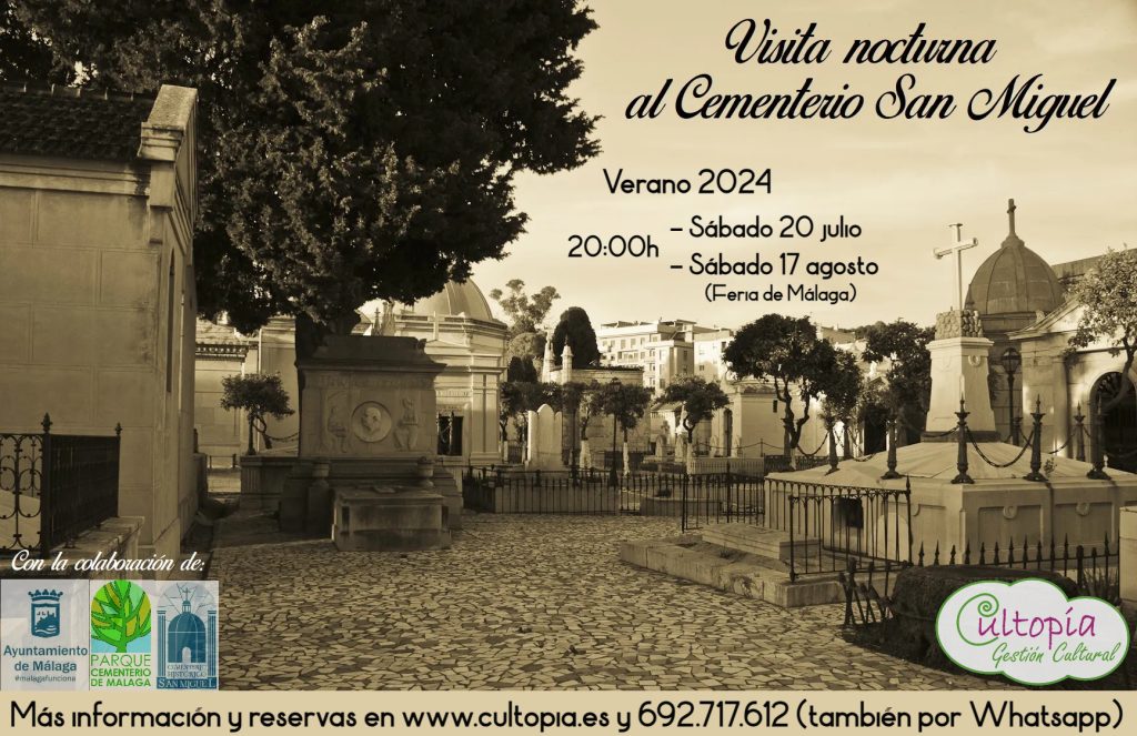 Visita nocturna al Cementerio Histórico De San Miguel