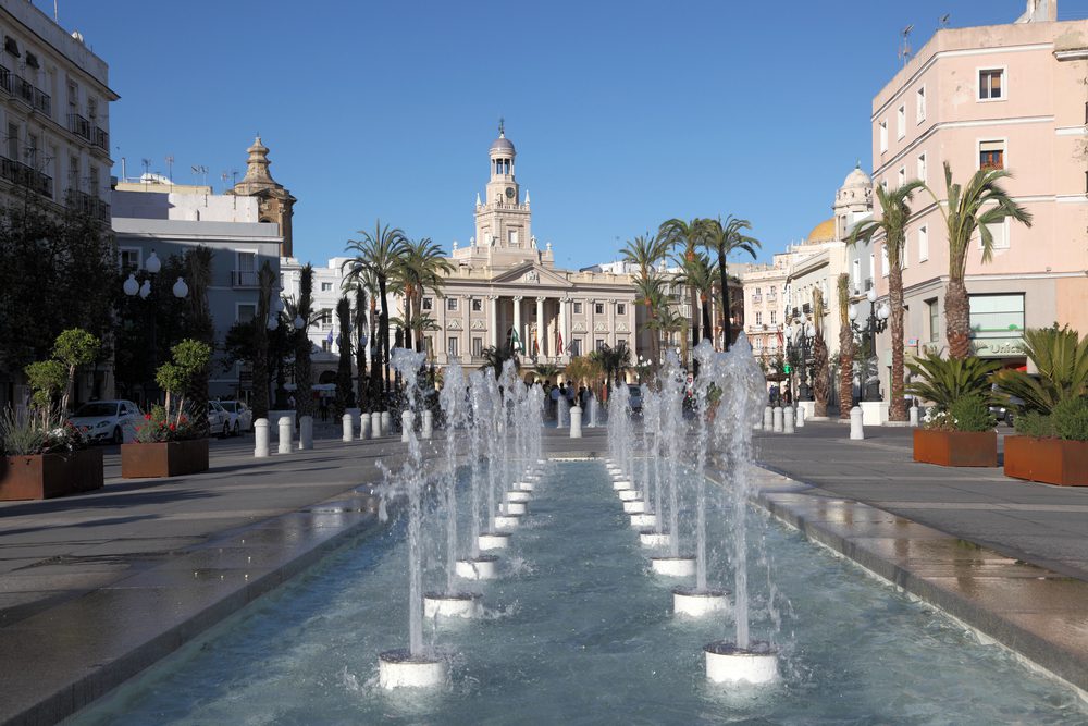 Cadiz Plaza de San Juan de Dios Credit Depositphotos